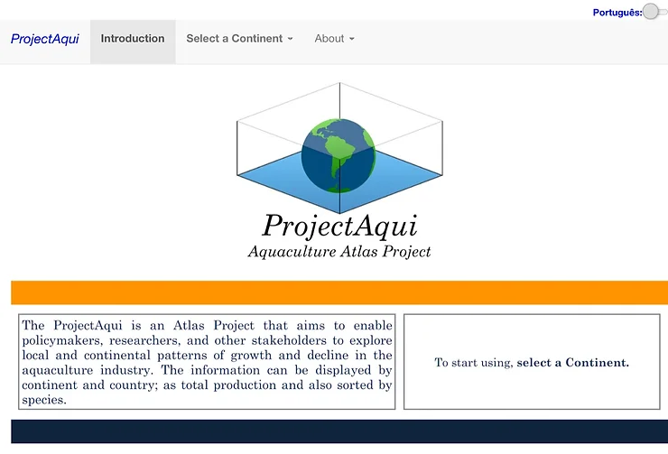 Página Principal do ProjectAqui